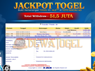 BUKTI JP DEWATOGEL #1041